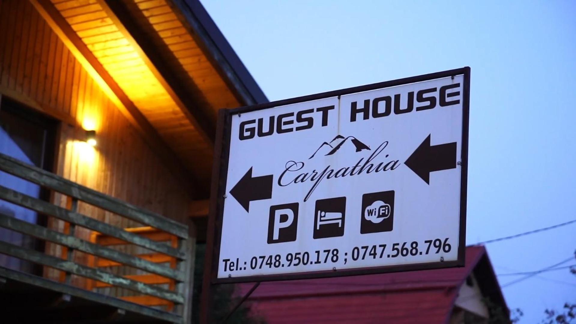 Guest House Carpathia Viseu de Sus Ngoại thất bức ảnh